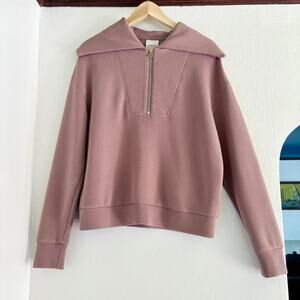 Varley Yates Half Zip Oversized Sweatshirt- Size Small